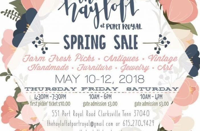 The Hayloft Spring Barn Sale The Tennessee Magazine